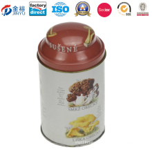 Oval Shaped Gift Tin Box with Bean Package (JY-WD-2015112713)
